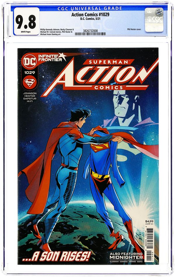 Action Comics (2016 3rd Series) 1029A CGC 9.8 Hester