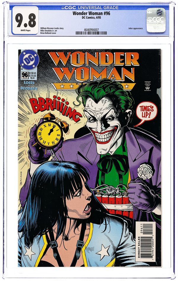 Wonder Woman (1987 2nd Series) 96 CGC 9.8