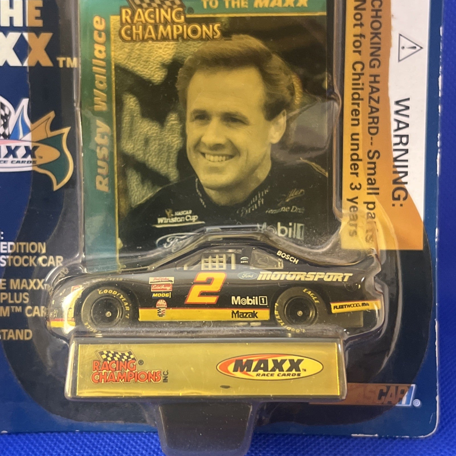 1994 NASCAR #2 Rusty Wallace (to the maxx) series 1 racing champions 1/64 scale