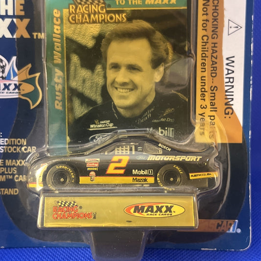 1994 NASCAR #2 Rusty Wallace (to the maxx) series 1 racing champions 1/64 scale