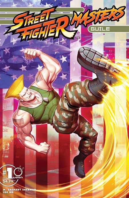 REET FIGHTER MASTERS GUILE #1 (ONE SHOT) CVR A GENZOMAN