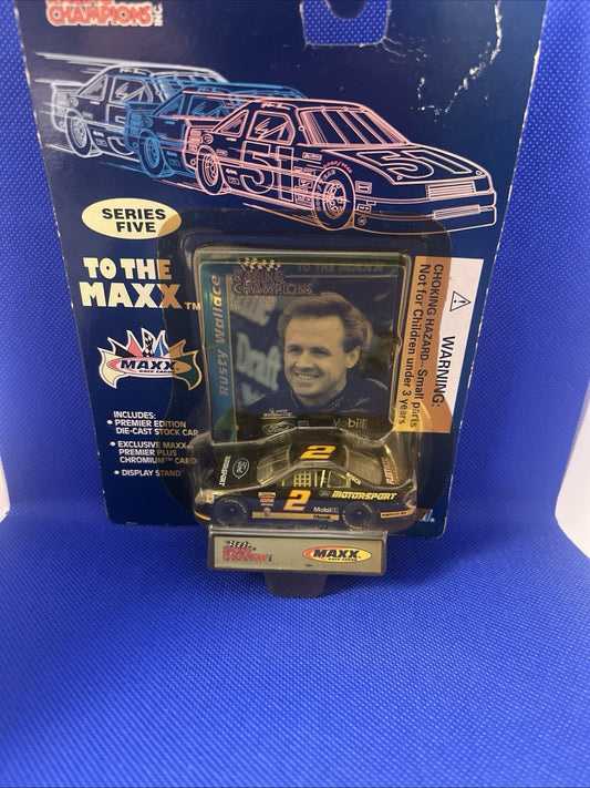 1994 NASCAR #2 Rusty Wallace (to the maxx) series 1 racing champions 1/64 scale