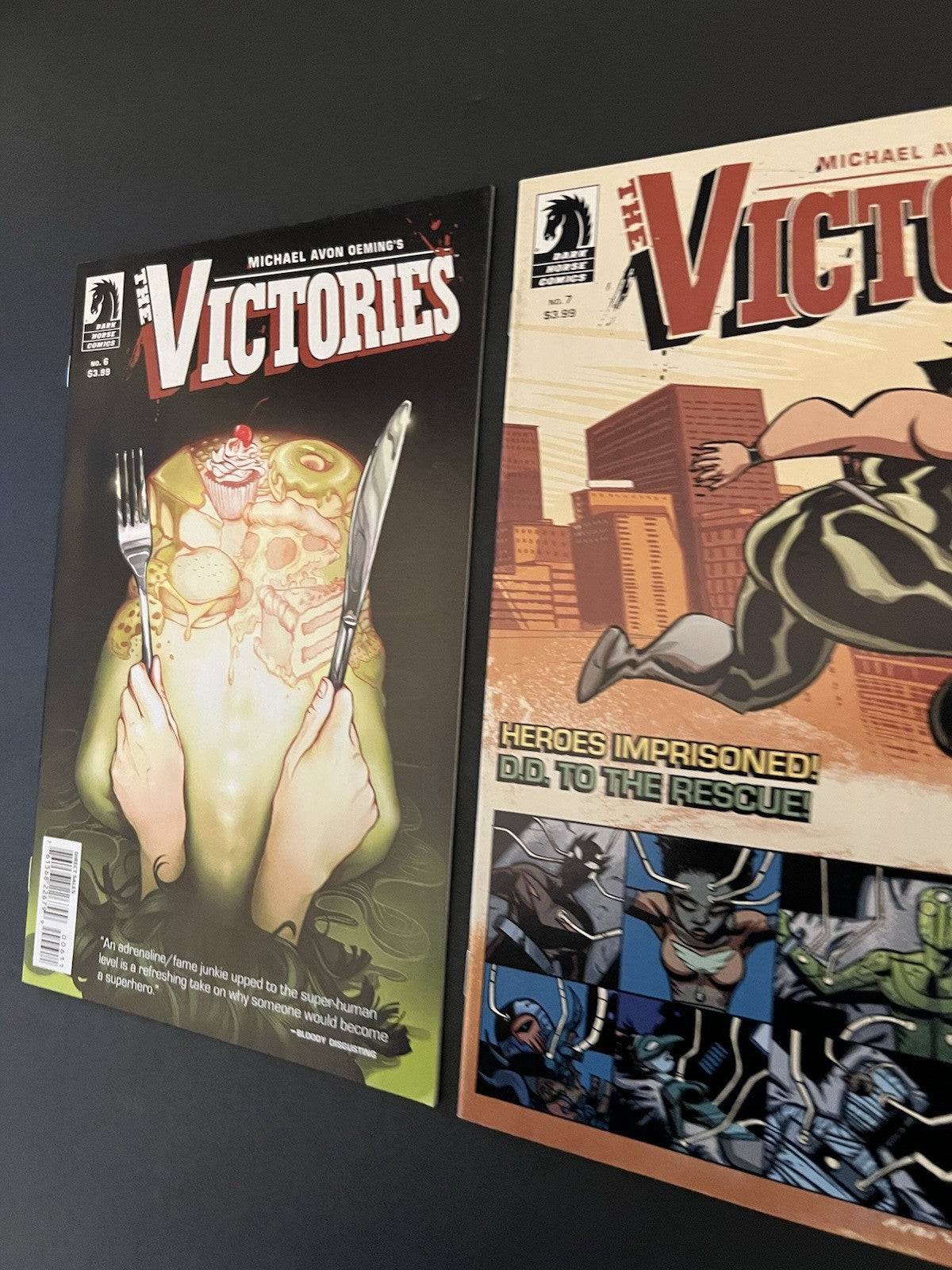 •The Victories #6–7 Dark Horse Comics 2-Book Lot