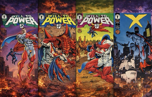 •Will to Power #1–3 Dark Horse Comics 1994 3-Book Lot
