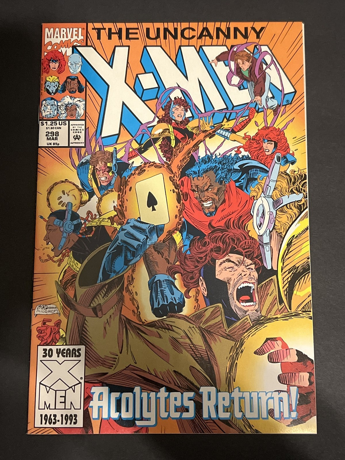 Uncanny X-Men #298 (1993) – Marvel Comics – High Grade