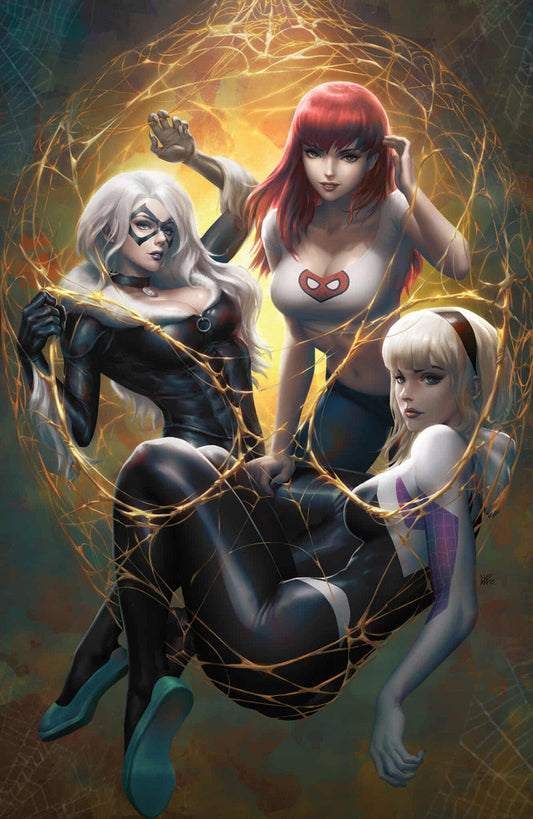 Amazing Spider-Man #13 Kendrick Lim NYCC GOLD WEB Virgin Variant 1st Symbie