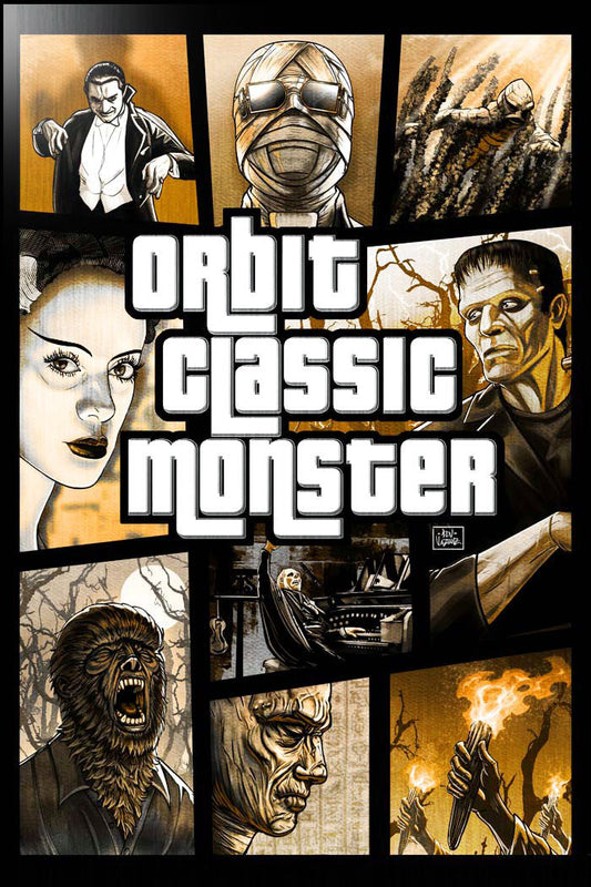 Classic Monsters #1 Ben Vazquez GTA Metal Bronze Variant LTD 5