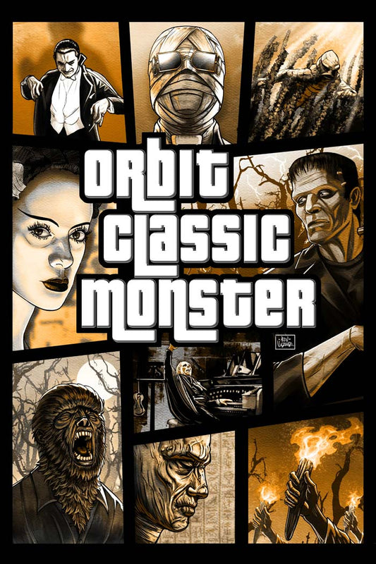 Classic Monsters #1 Ben Vazquez GTA Secret Bronze Variant LTD 30