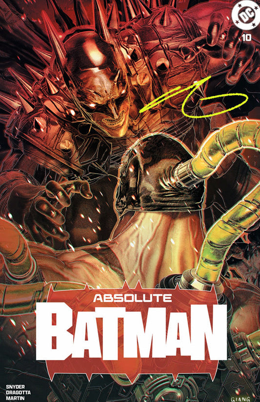 Absolute Batman #10 Giang Variant SDCC TenFwd Comics EXCLUSIVE FOIL