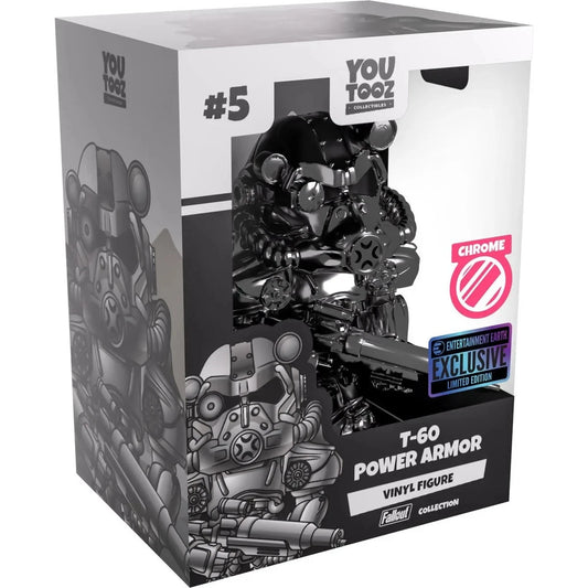 Fallout Collection T-60 Power Armor Chrome Variant Vinyl Figure #5 -Enter