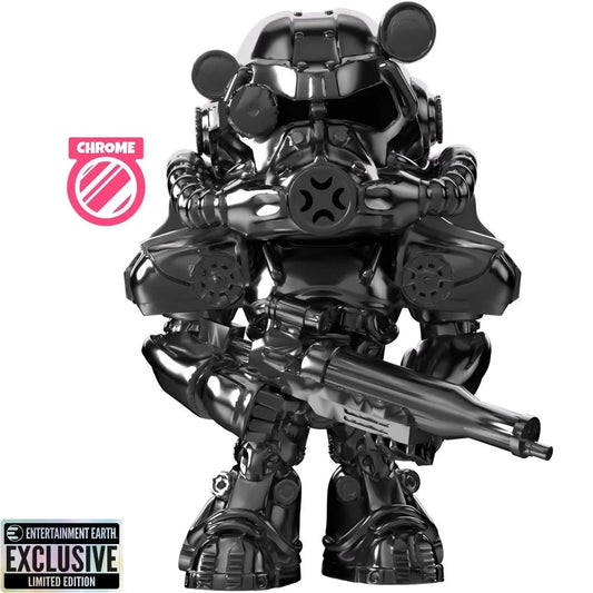 Fallout Collection T-60 Power Armor Chrome Variant Vinyl Figure #5 -Enter